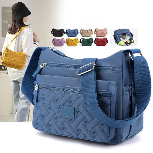 Nicole™ | Tyylikäs ja vedenpitävä crossbody-laukku tilalla ja eleganssilla